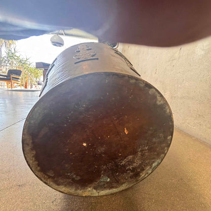 Imported Brass Garden Urn