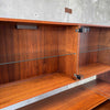 Mid Century Modern Credenza With Hutch Circa 1960