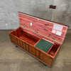 Mid Century Lane Blanket Chest 1960s - Lock Removed