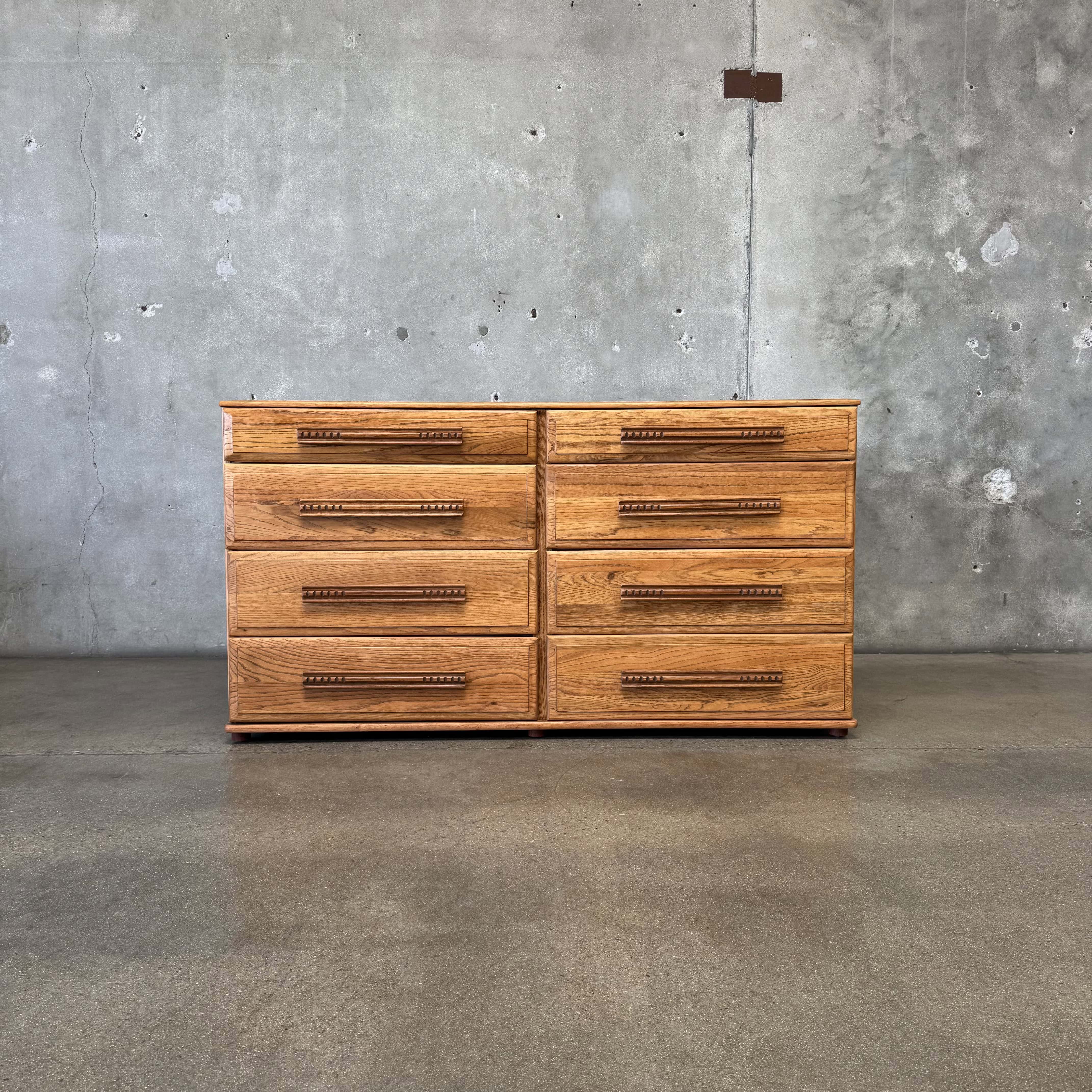 Mid Century Oak Dresser Circa 1950 Mid Century Oak Dresser Circa 1950