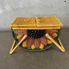 1970's Wicker Basket