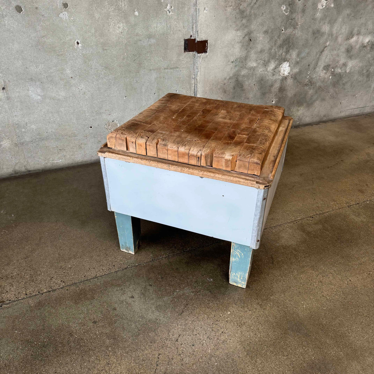 Large Scale Butcher Block Table