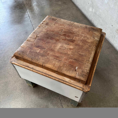Large Scale Butcher Block Table