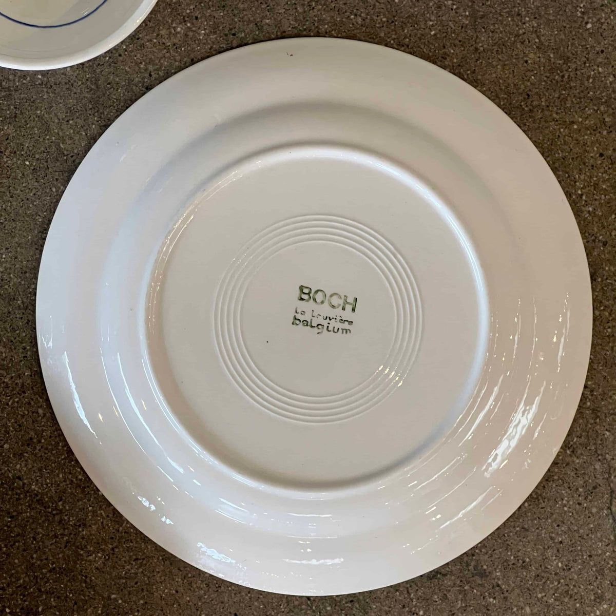 Set of 20 Boch La Louviere Dessert Set of 8 Cups/Saucers and 4 Plates