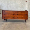 Mid Century Walnut Dresser, Six Drawer, by Glen of California #1