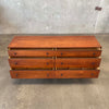 Mid Century Walnut Dresser, Six Drawer, by Glen of California #1