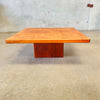 Mid Century Teak Burlwood Coffee Table