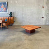 Mid Century Teak Burlwood Coffee Table
