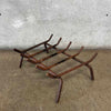 Vintage Mid Century Modern Orange Porcelain Enamel Finish Preway Fireplace