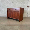 Mid Century Tambour Door Sideboard