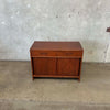 Mid Century Tambour Door Sideboard