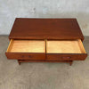 Mid Century Tambour Door Sideboard