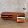 Mid Century Walnut Custom Credenza Walnut Wood