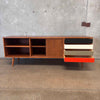 Mid Century Walnut Custom Credenza Walnut Wood