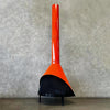 Vintage Mid Century Modern Orange Porcelain Enamel Finish Preway Fireplace
