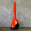 Vintage Mid Century Modern Orange Porcelain Enamel Finish Preway Fireplace