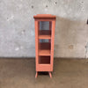 Vintage Mid Century Petite Painted Bookcase