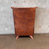 Vintage Mid Century Petite Painted Bookcase