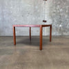 Mid Century Walnut Dining Table C. 1960