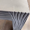 Outdoor Etched Concrete Parsons Console