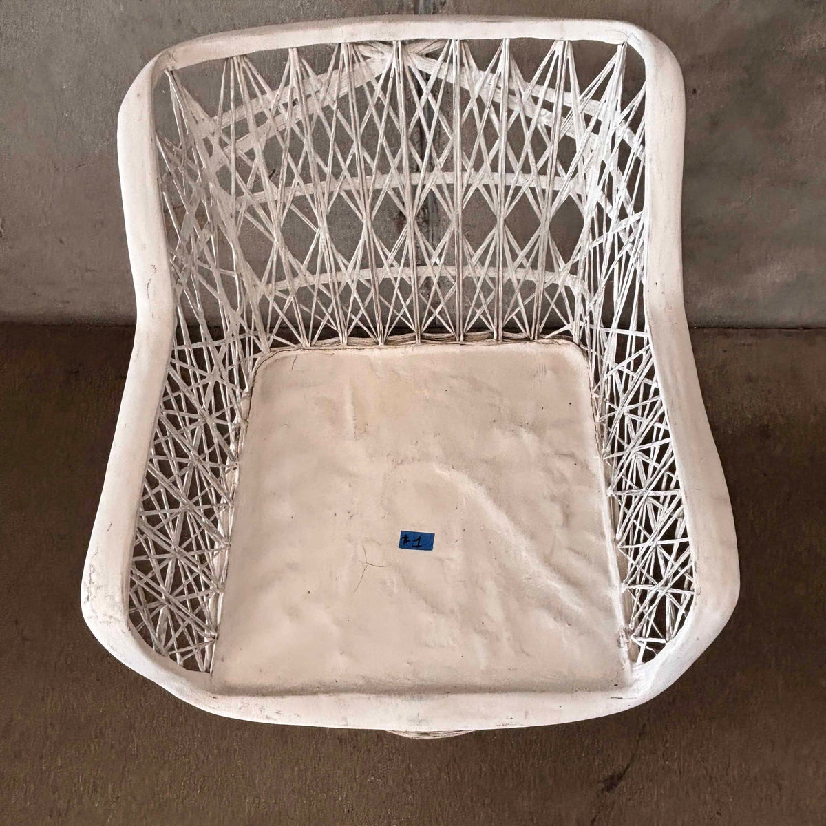 Mid Century Modern Russell Woodard Spun Fiberglass Arm Chair #1