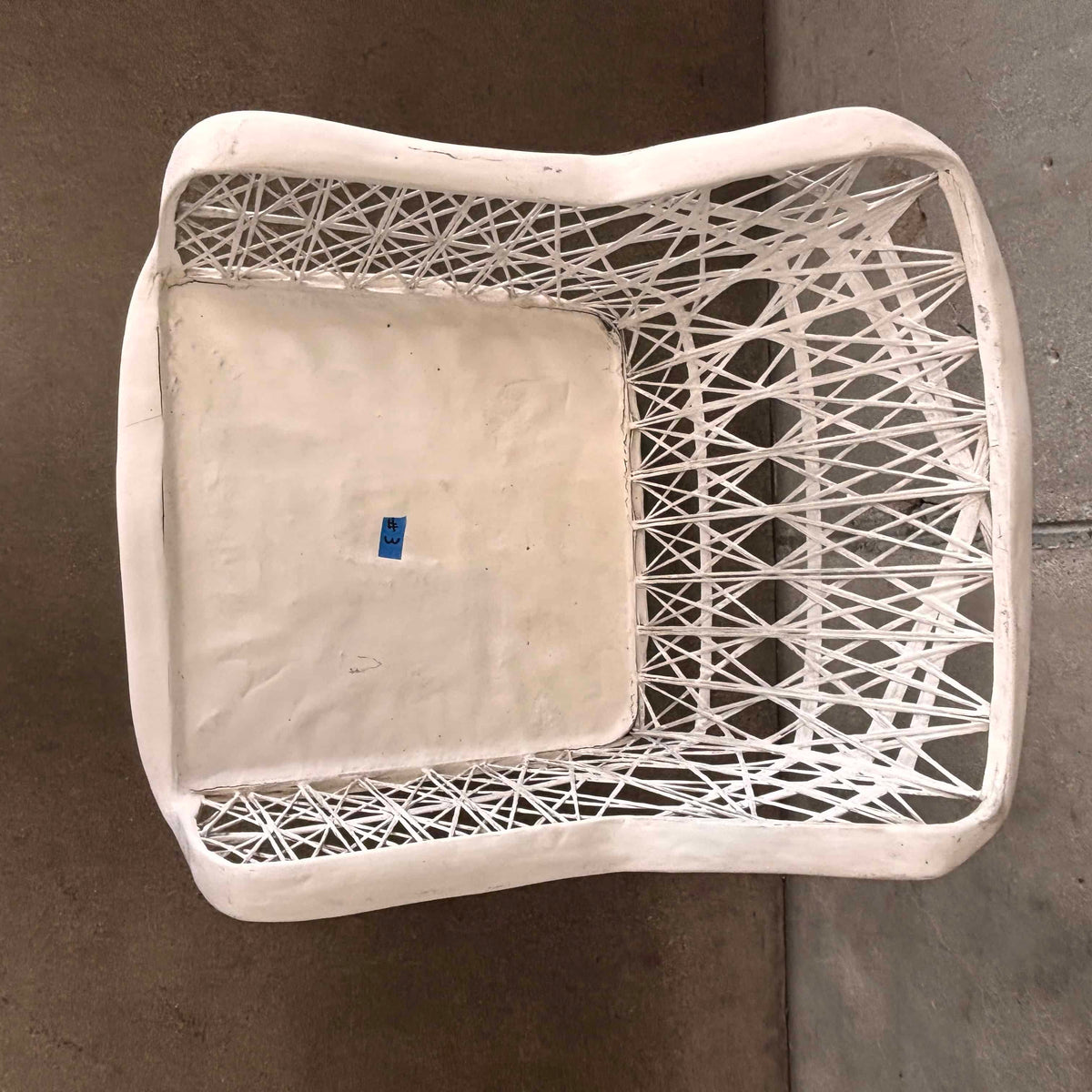 Mid Century Modern Russell Woodard Spun Fiberglass Arm Chair #3