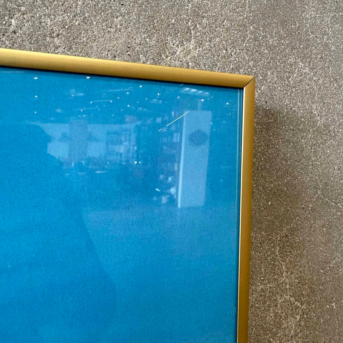 David Hockney 1988 "Beach Umbrella" LACMA Exhibition Poster