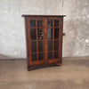 Art & Crafts Harvey Ellis Design Double Boor Bookcase by Warren Hile Studios