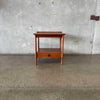 Teak Side Table / Nightstand By Dux of Sweden