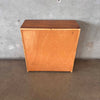 Vintage Walnut Petite Bookcase With One Adjustable Shelf