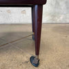 Vintage Rolling Side Table