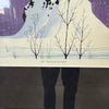 Eyvind Earle Art Print - Tree Tunk & Barn