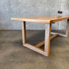 Modern Oak Dining Table