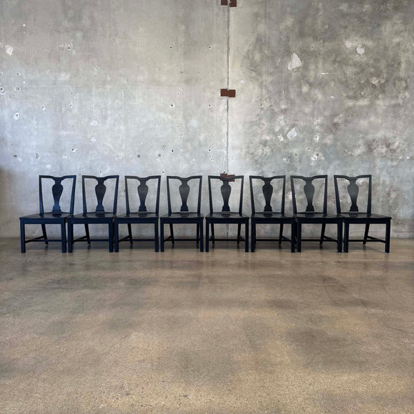 Set of Eight Ethan Allen Maddox Dining Chairs