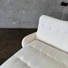 Mid Century Modern Double Wide Wave Chaise Lounge 1960's