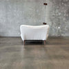 Mid Century Modern Double Wide Wave Chaise Lounge 1960's