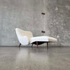 Mid Century Modern Double Wide Wave Chaise Lounge 1960's
