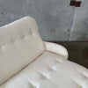 Mid Century Modern Double Wide Wave Chaise Lounge 1960's