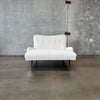 Mid Century Modern Double Wide Wave Chaise Lounge 1960's