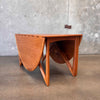 Vintage Danish Teak Drop Leaf Table By Kurt Ostervig