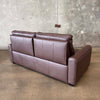 Marzia Leather Loveseat W/2 Power Recliners