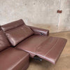 Marzia Leather Loveseat W/2 Power Recliners