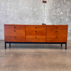 Jack Cartwright for Founders Walnut 9 Drawer Dresser