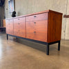 Jack Cartwright for Founders Walnut 9 Drawer Dresser