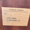 Mid Century Modern German Mobelfabrik  Wall Unit By Theodore Deppendorf w/Key
