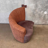 Vladimir Kagan Post Modern Swivel Chair