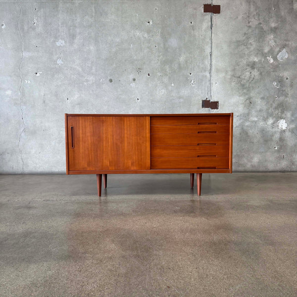 Nils Jonsson Teak Credenza For Troeds, Sweden 1960's