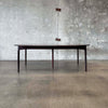 Danish Rosewood Dining Table With Two Leaves