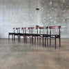 Set of Six Rosewood Dining Chairs  Norway, 1960's