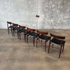 Set of Six Rosewood Dining Chairs  Norway, 1960's
